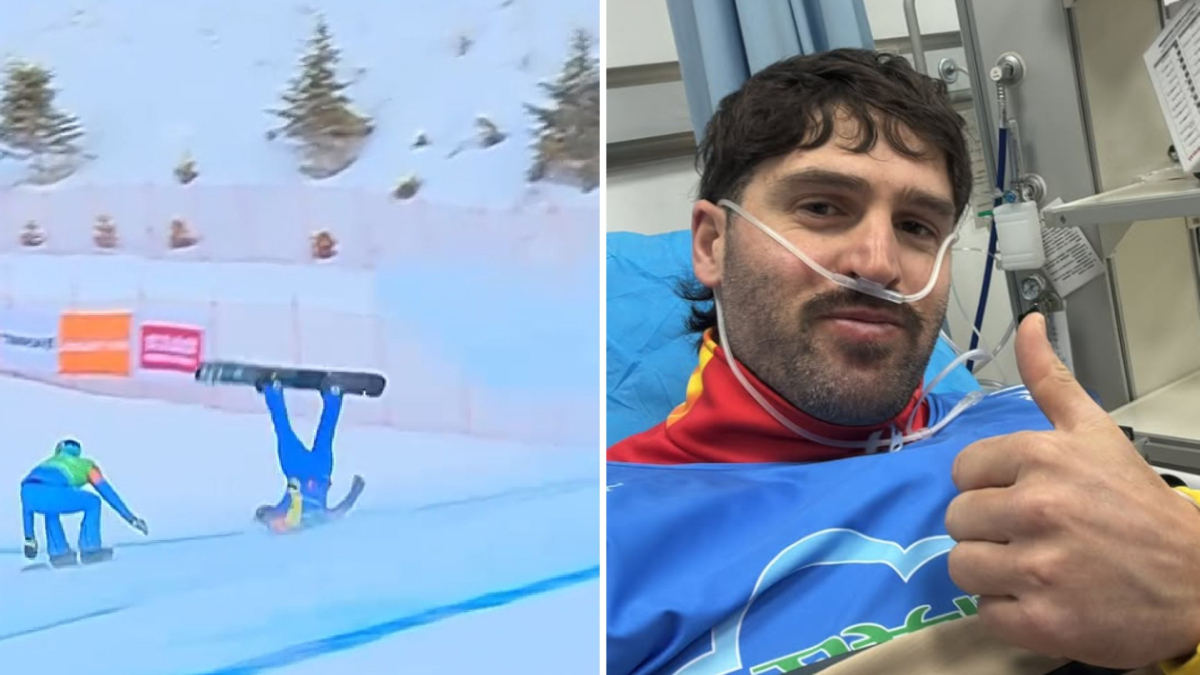 "Bastante que estoy vivo": la reacción de Lucas Eguibar a su aterrador accidente