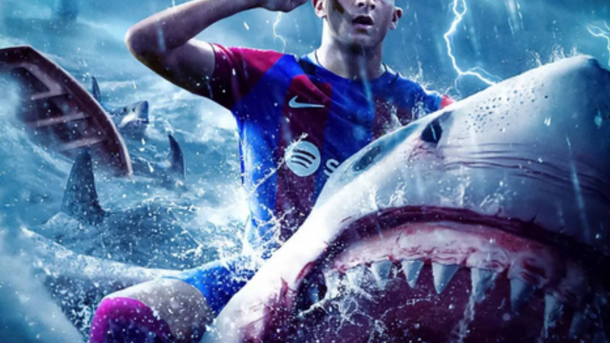 La Real Sociedad trolea al Barcelona: "¿Tiburones en Donostia?..."