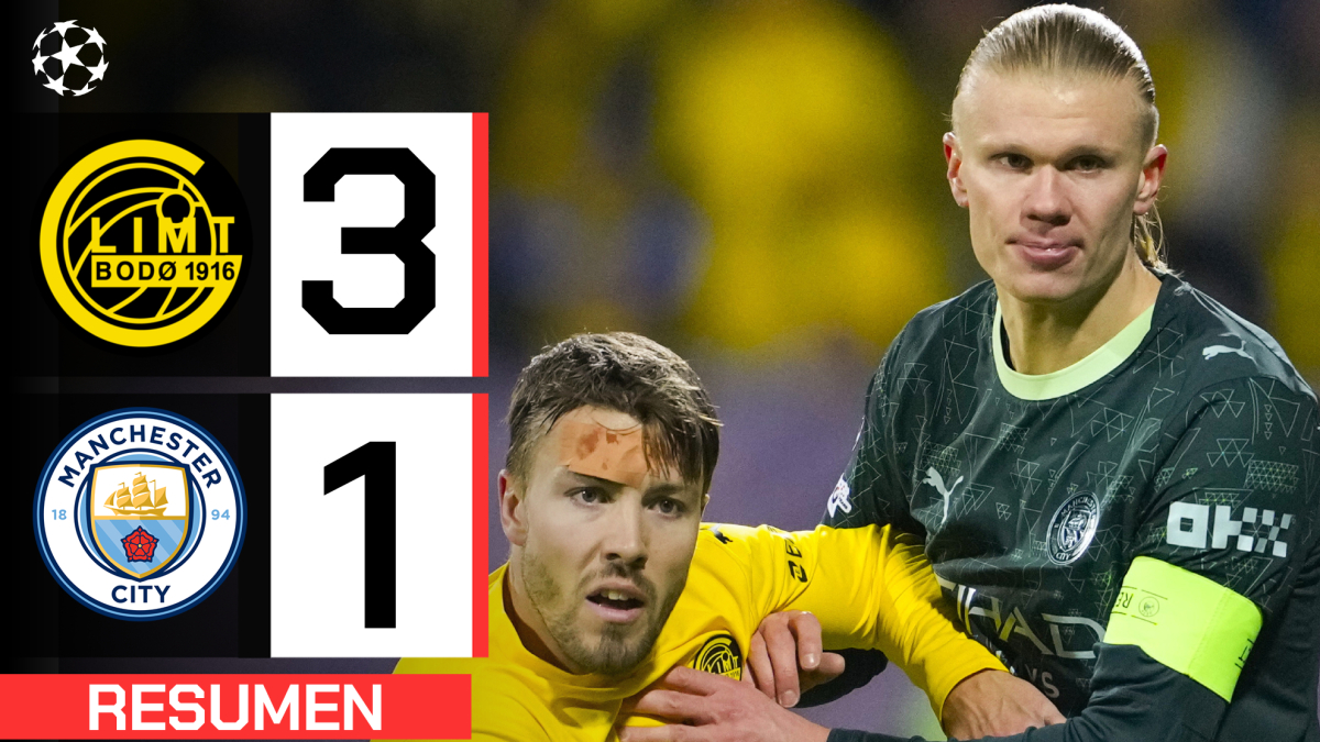 Bodø/Glimt 3-1 Manchester City | Resumen Champions League