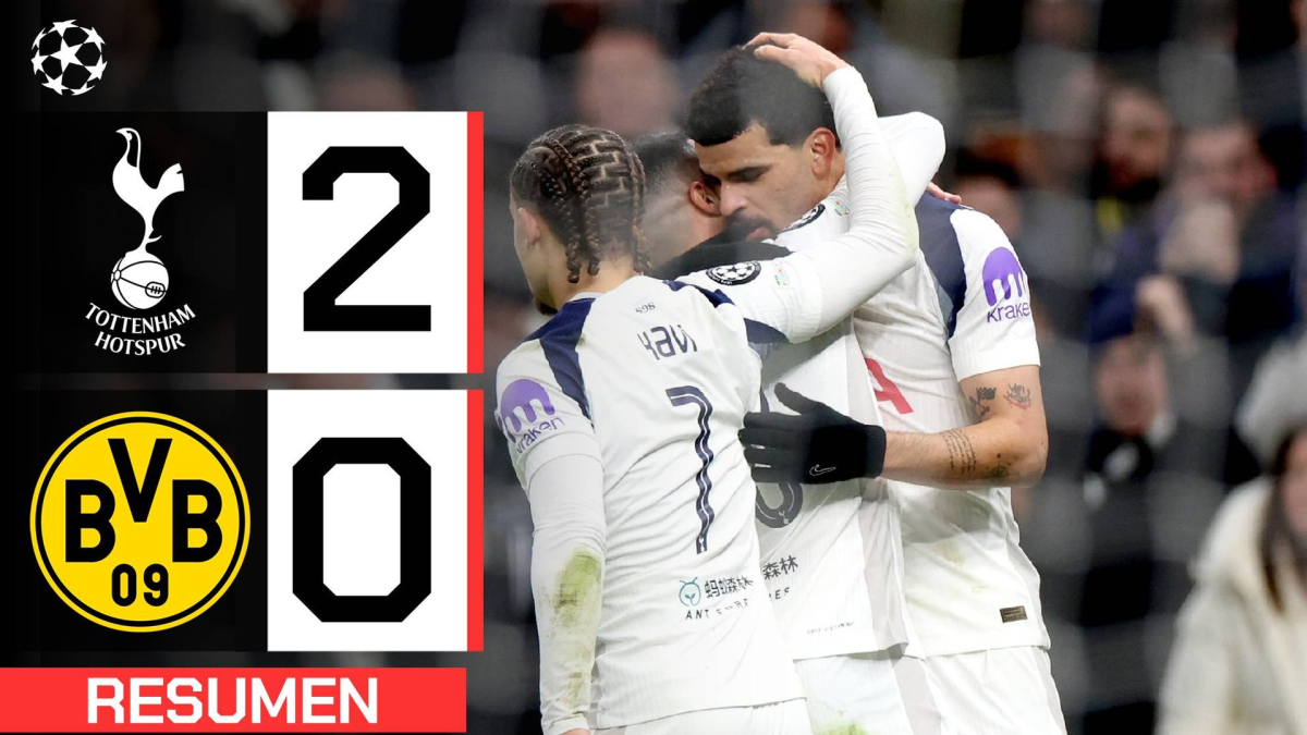 Tottenham 2-0 Borussia Dortmund | Resumen Champions League