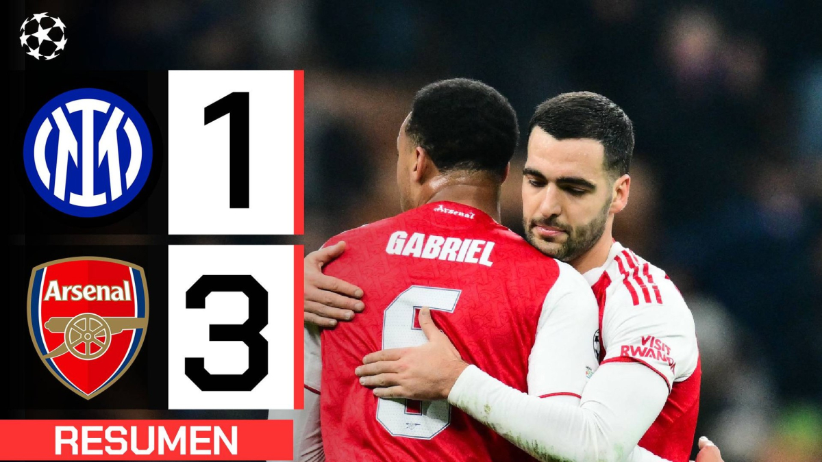 Inter 1-3 Arsenal | Resumen Champions League