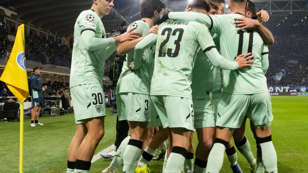 El Athletic sueña con la clasificación tras una heroicidad en Bérgamo