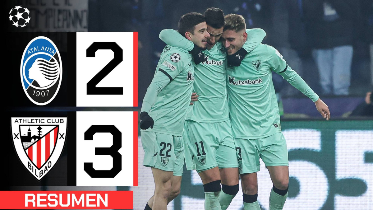Atalanta 2-3 Athletic | Resumen Champions League