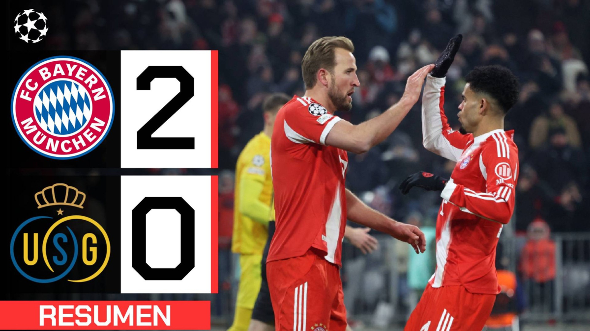 Bayern Munich 2-0 Union SG | Resumen Champions League