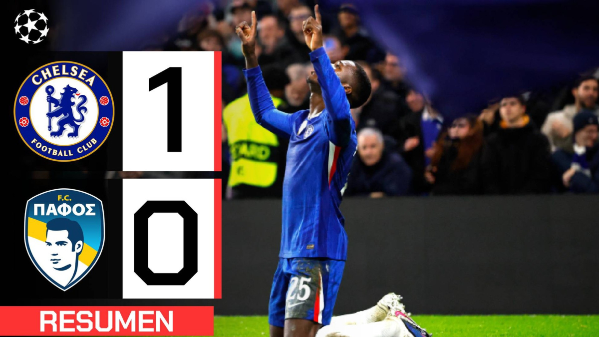 Chelsea 1-0 Pafos | Resumen Champions League