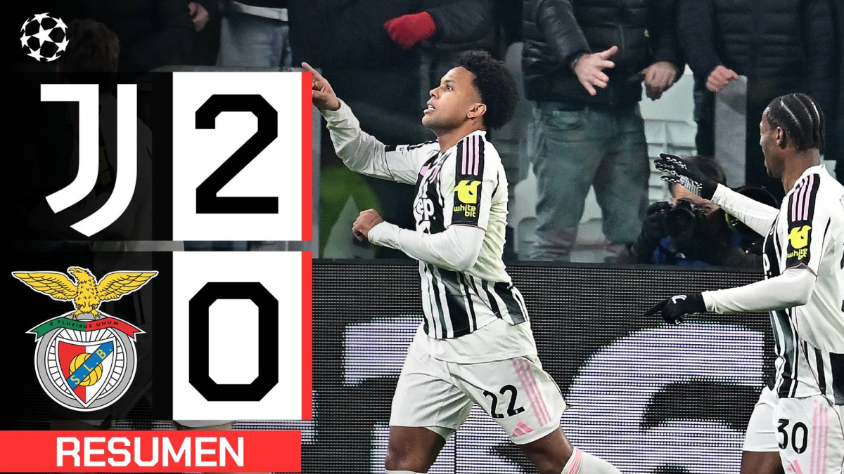 Juventus 2-0 Benfica | Resumen Champions League