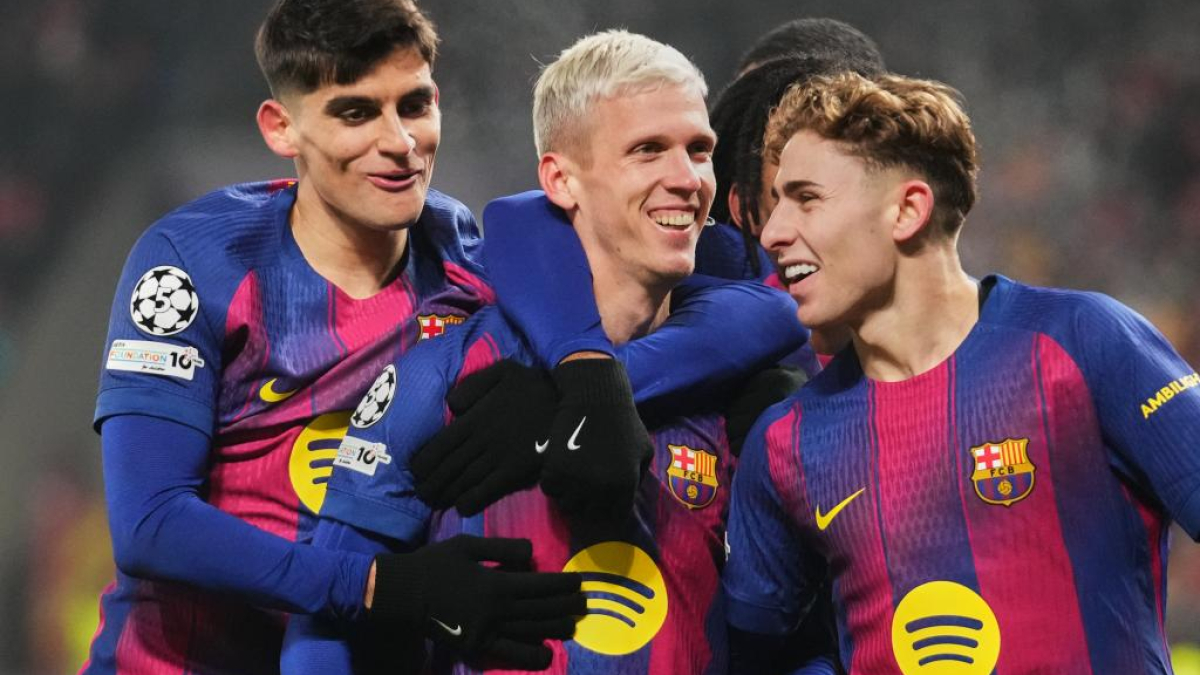 El Barça se calienta con goles