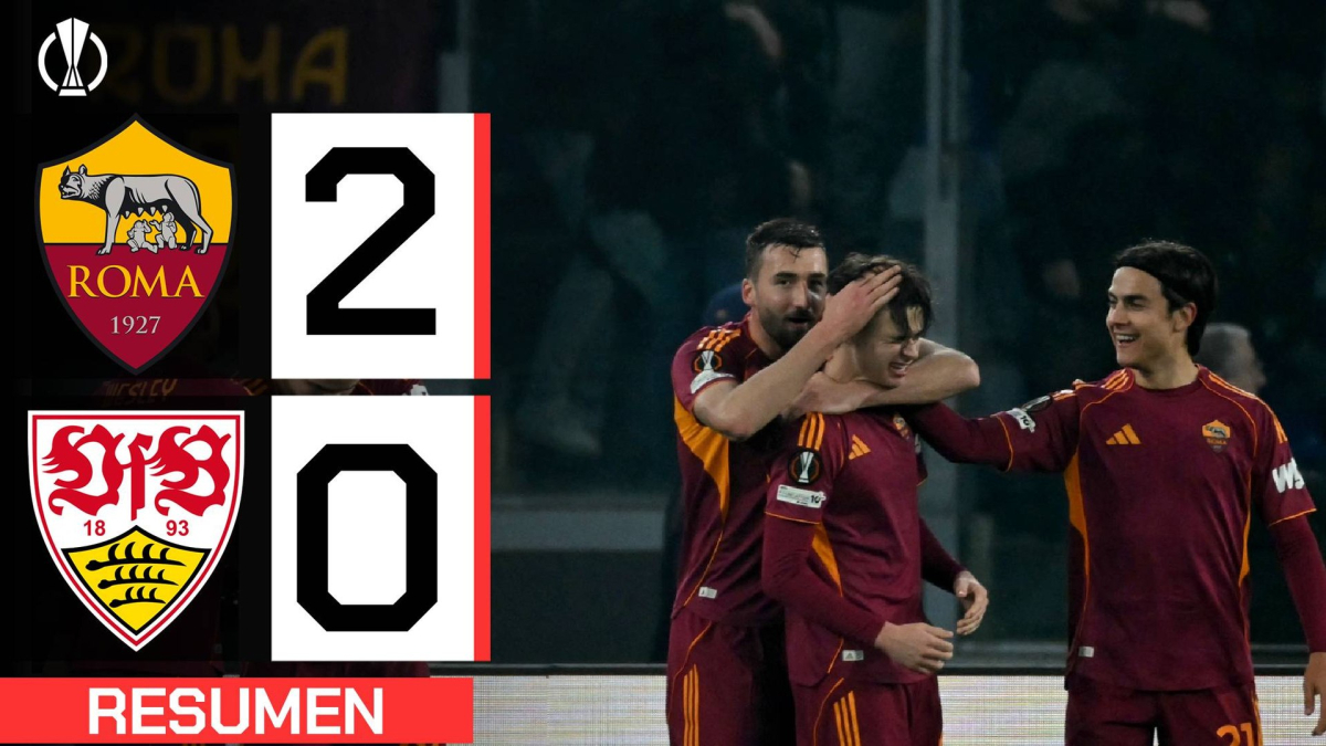 Roma 2-0 Stuttgart | Resumen Europa League