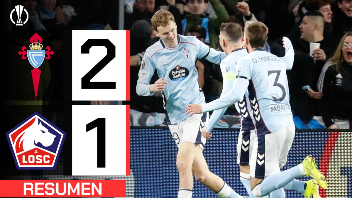 Celta de Vigo 2-1 Lille | Resumen Europa League
