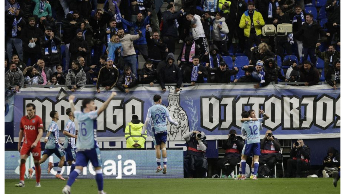 El Málaga de Funes sólo sabe ganar