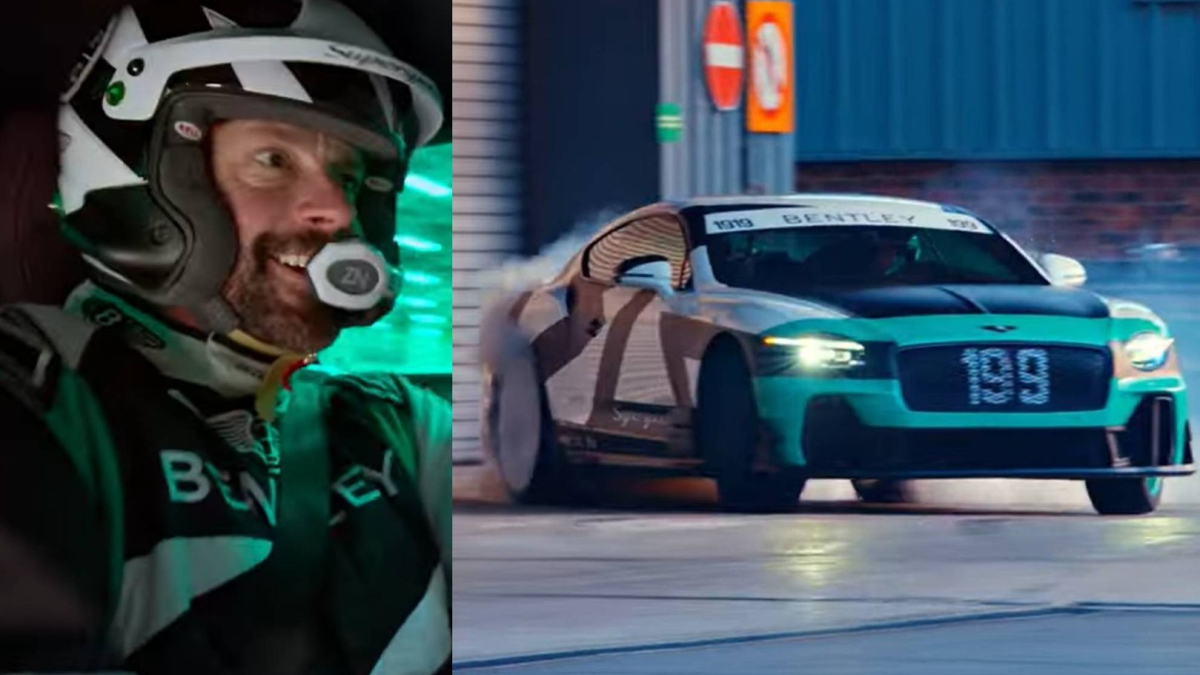 Travis Pastrana: derrapes, vértigo y sentido del humor, a los mandos de un Bentley de 666 CV