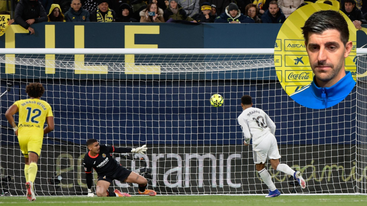 Courtois: "Está bien que Mbappé lo haya hecho, así sigue mareando a los porteros"