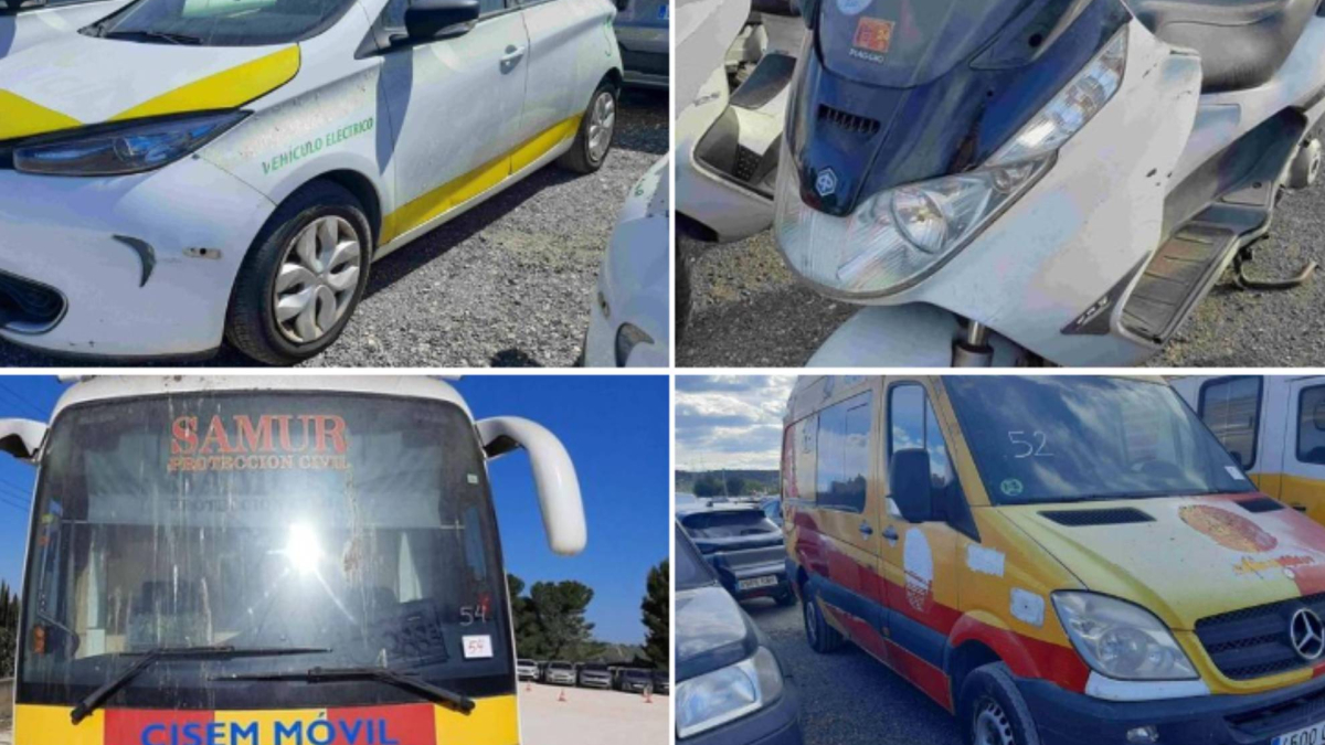 El ayuntamiento de Madrid saca a subasta 192 vehículos. Hay coches eléctricos que parten de 600 euros
