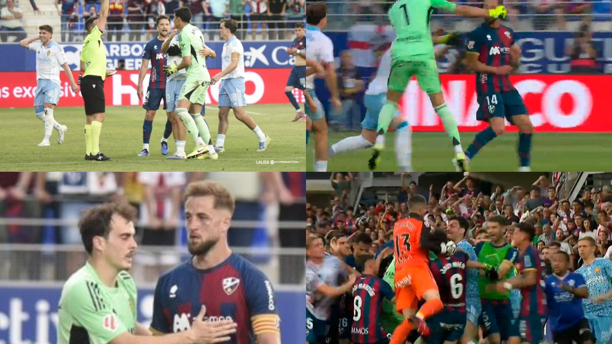 Lo que no viste de una batalla campal que ya es historia triste de nuestro fútbol<br>