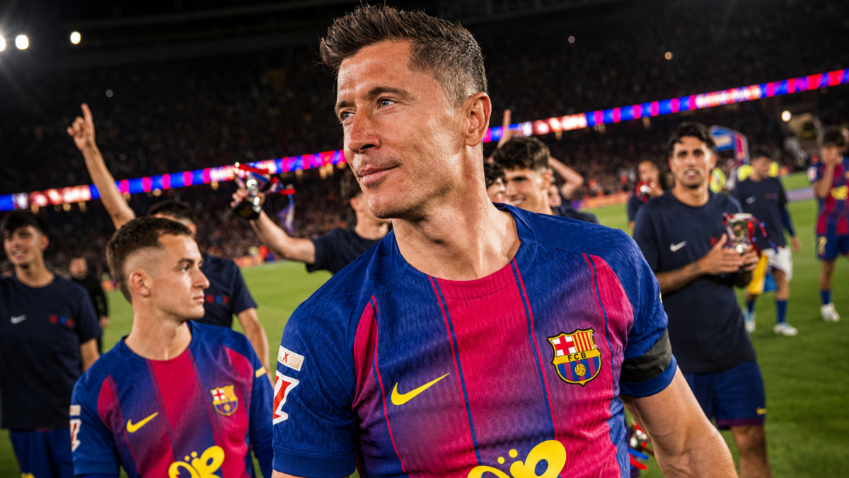 Lewandoski desliza su adiós del Barça
