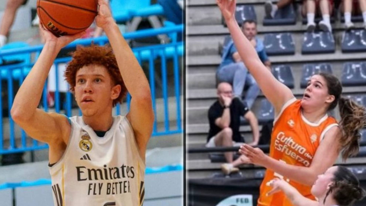 Rhys Robinson y Amelia Alonso, los adolescentes destinados a dominar el baloncesto en España