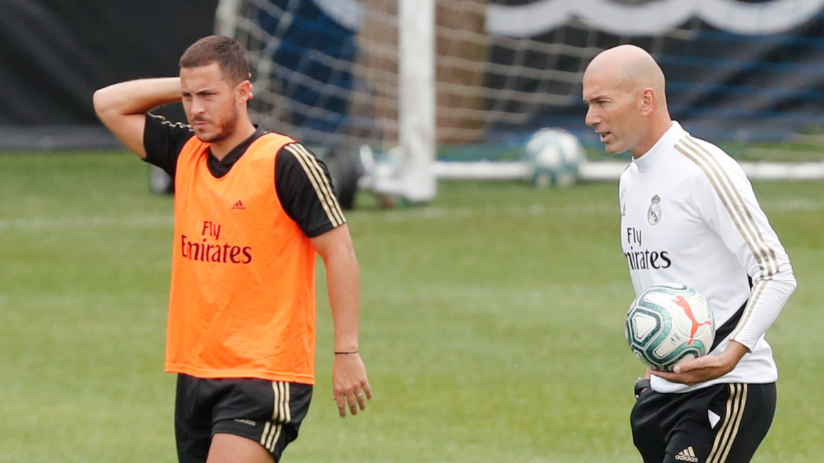 Hazard: "Con Zidane hacíamos cinco minutos de táctica... ¡y a jugar!"