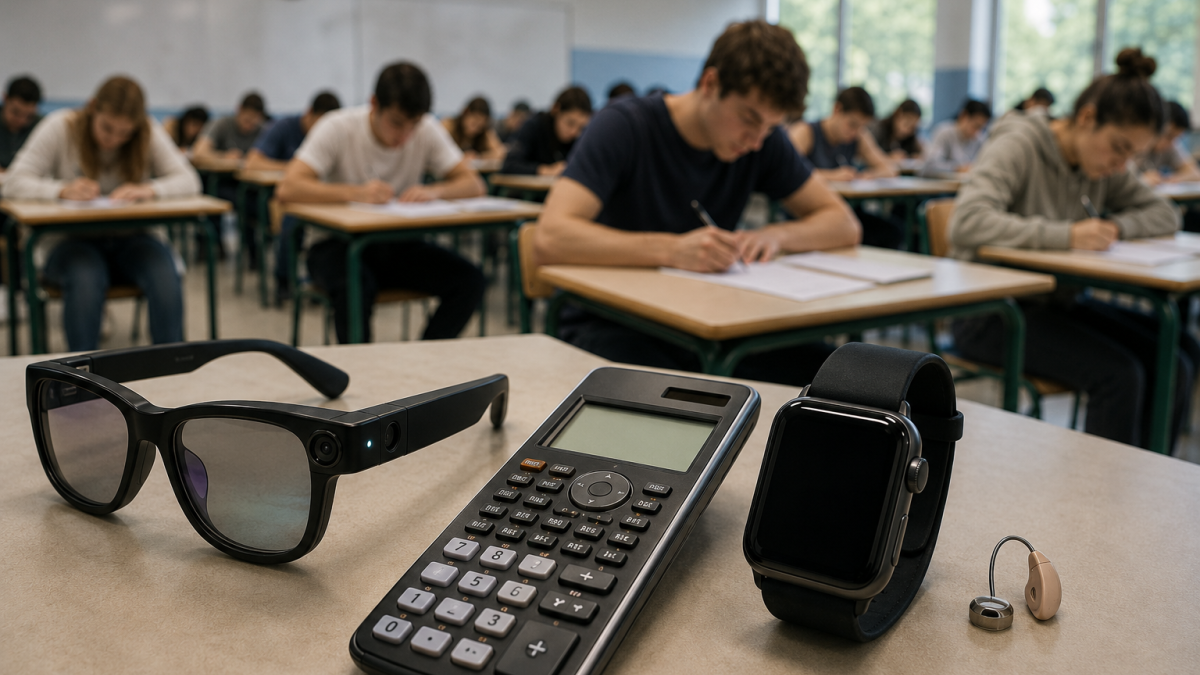 Las gafas con IA ponen en alerta a la PAU: así son las trampas más buscadas para copiar en Selectividad