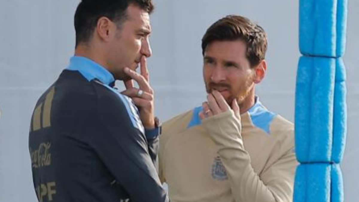Scaloni: "Yo no soy el que manda, todas las decisiones pasan por Messi"