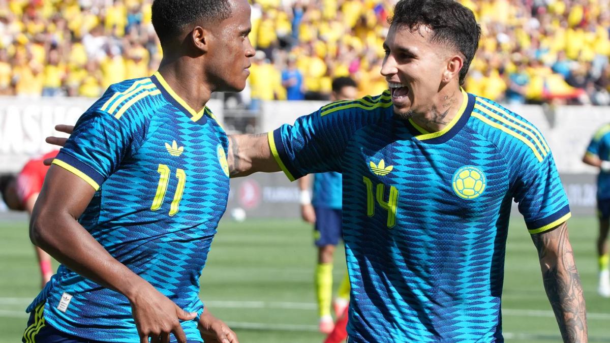 Doblete de Jhon Arias para dar tranquilidad a Colombia