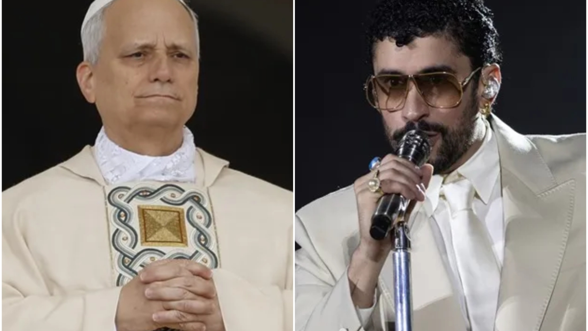 El Papa León XIV recibió a Bad Bunny y a su familia en el Santiago Bernabéu