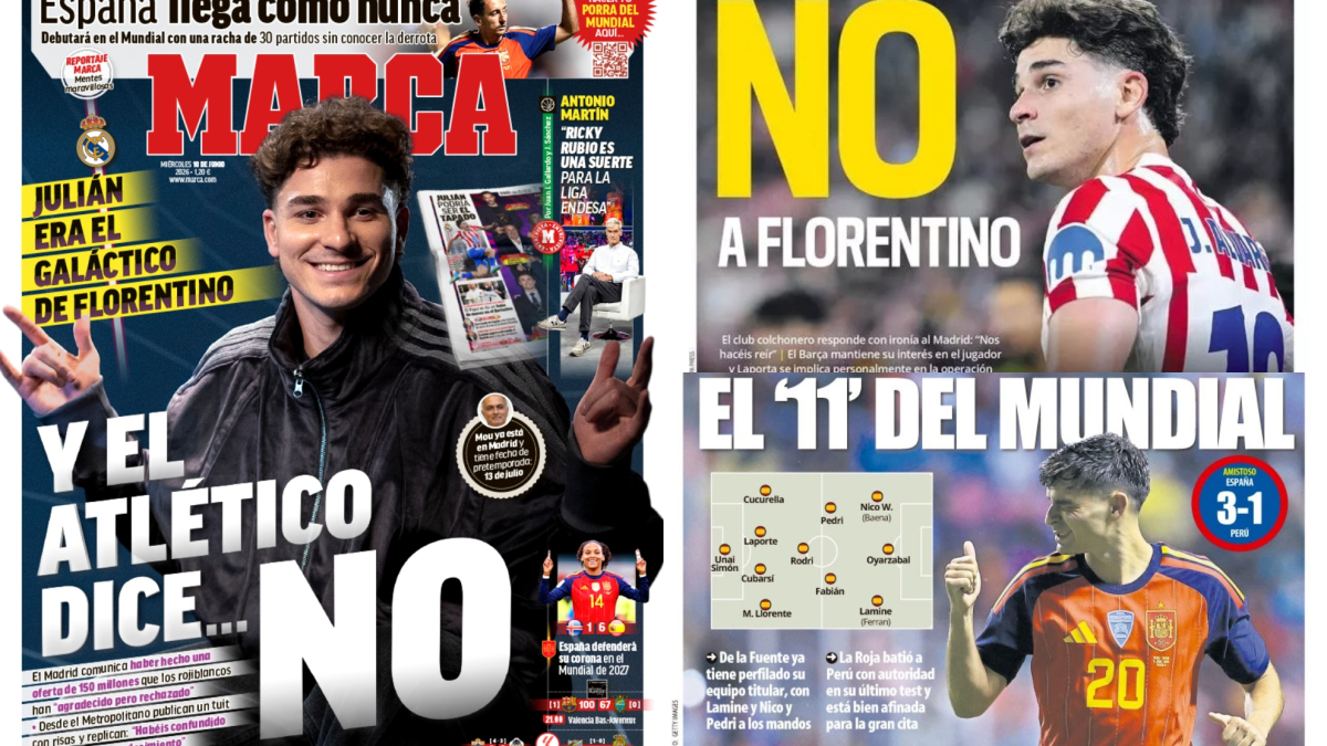 Las portadas del día