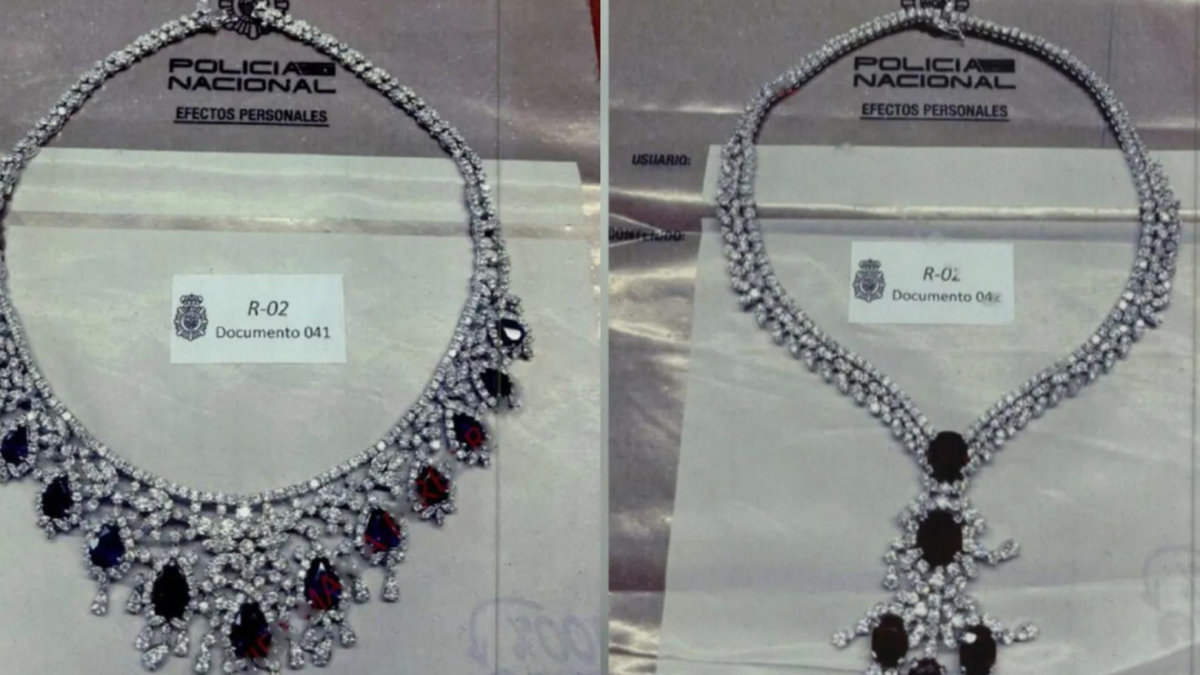 Las joyas de Zapatero: un collar con diamantes y esmeraldas, la más valiosa