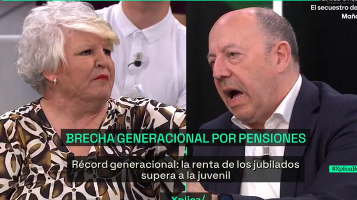 Gonzalo Bernardos protagoniza un tenso pulso con una pensionista: "Si tiene 500 euros al mes..."