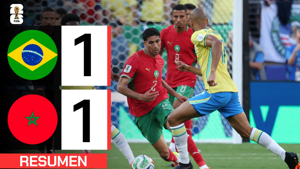 Brasil 1-1 Marruecos | Resumen Mundial 2026