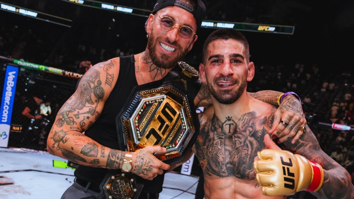 El mensaje de Ramos a Topuria: "Los que celebran tu derrota no saben lo que les espera"