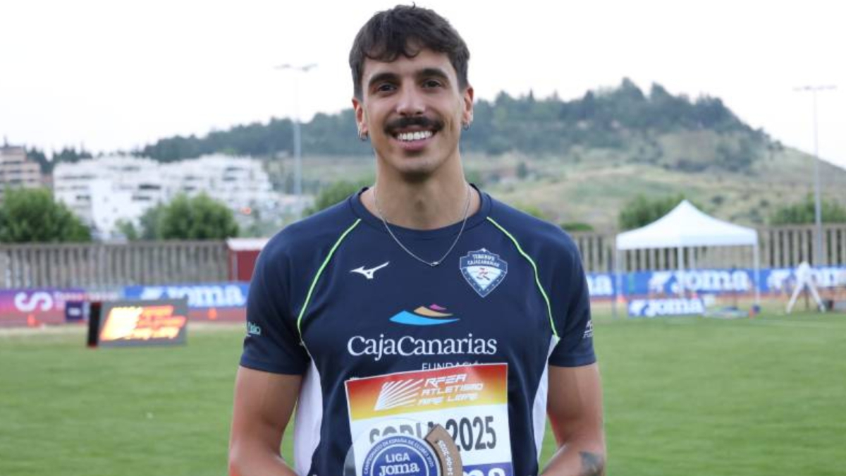 Jesus David Delgado bate el récord de España de 400 vallas