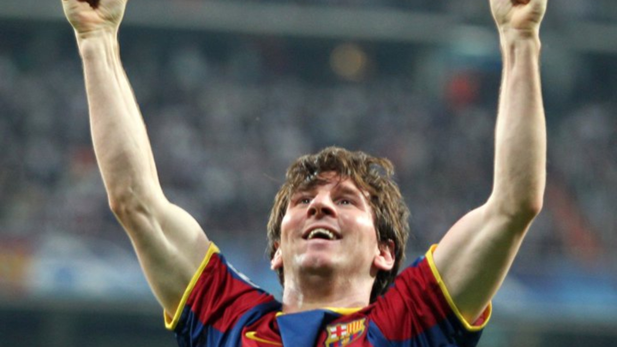 El Barça presume de Leo Messi
