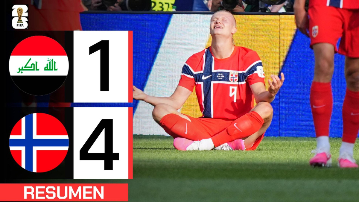 Haaland devora a Irak