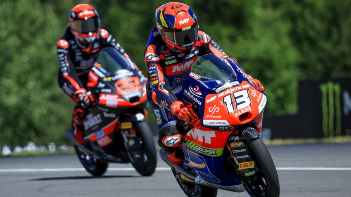 Danish se estrena en Moto3