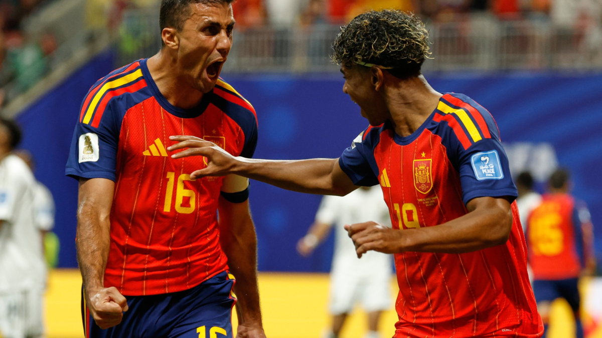 Rodri 'hackea' la máquina: el mejor del Mundial