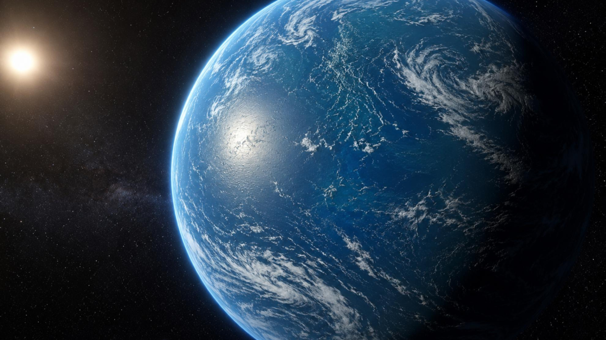 Descubren una superTierra cubierta por océanos gigantes clave para la búsqueda de vida