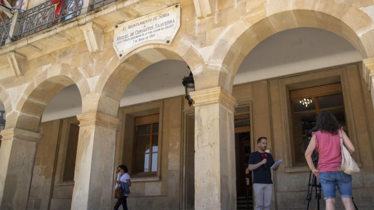 La Guardia Civil registra el Ayuntamiento de Soria: blanqueo de capitales y organización criminal