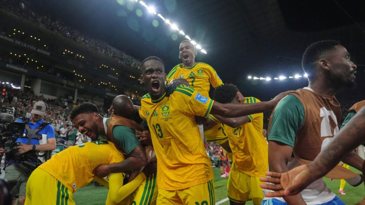 Históricos 'Bafana Bafana'<br>