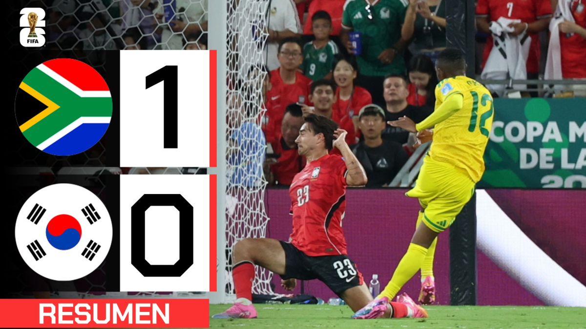 Sudáfrica 1-0 Corea del Sur | Resumen Mundial 2026