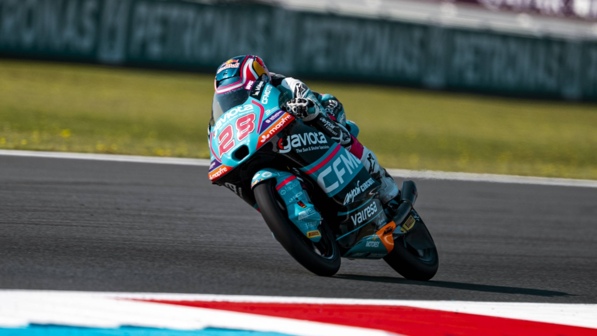 Quiles firma una nueva obra de arte en Moto3