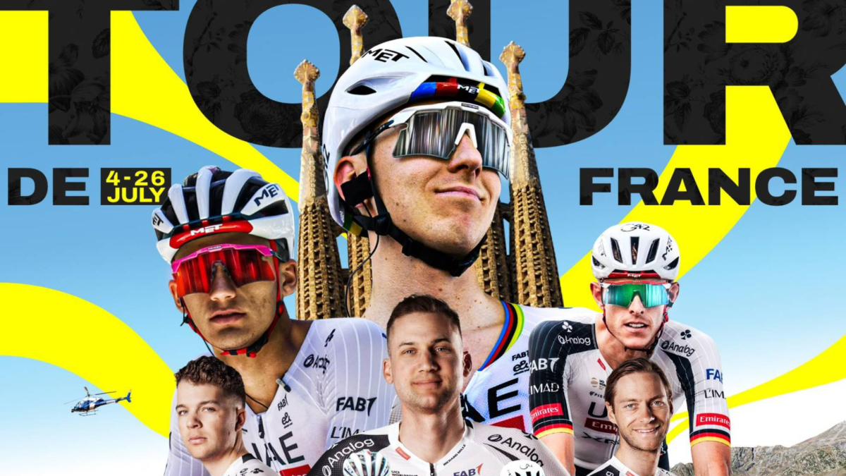 Tadej Pogacar ya conoce su séquito para el Tour de Francia