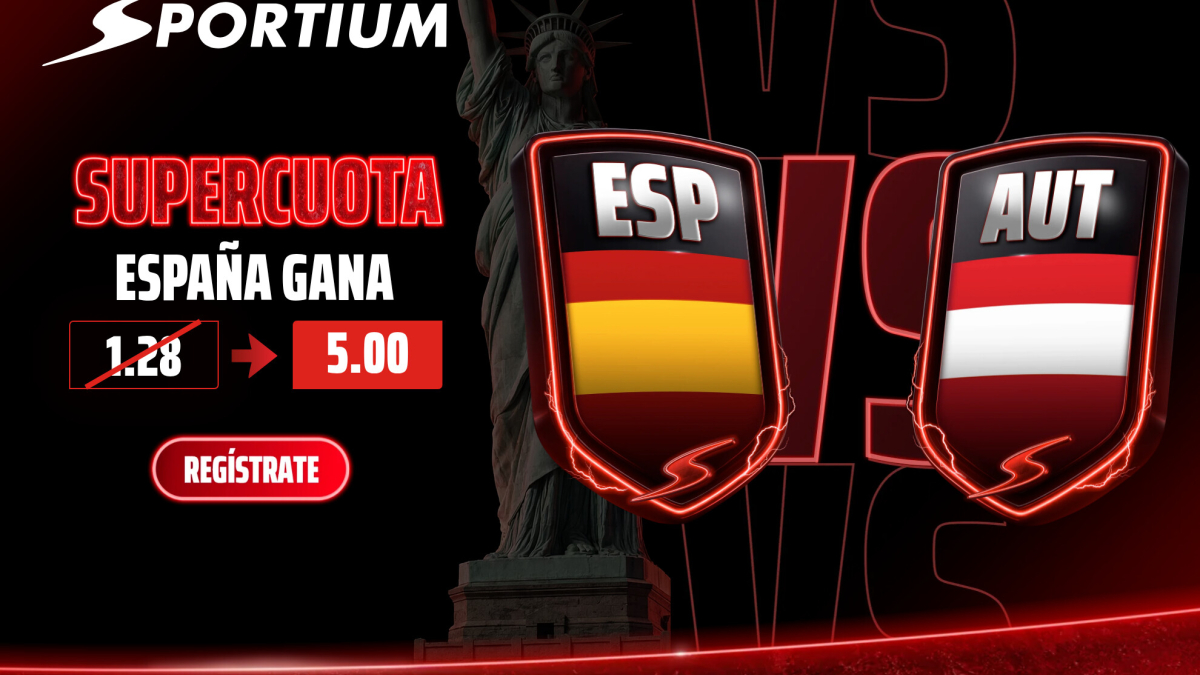 Sportium revienta las eliminatorias del Mundial: Supercuota 5.00 si España gana a Austria en dieciseisavos