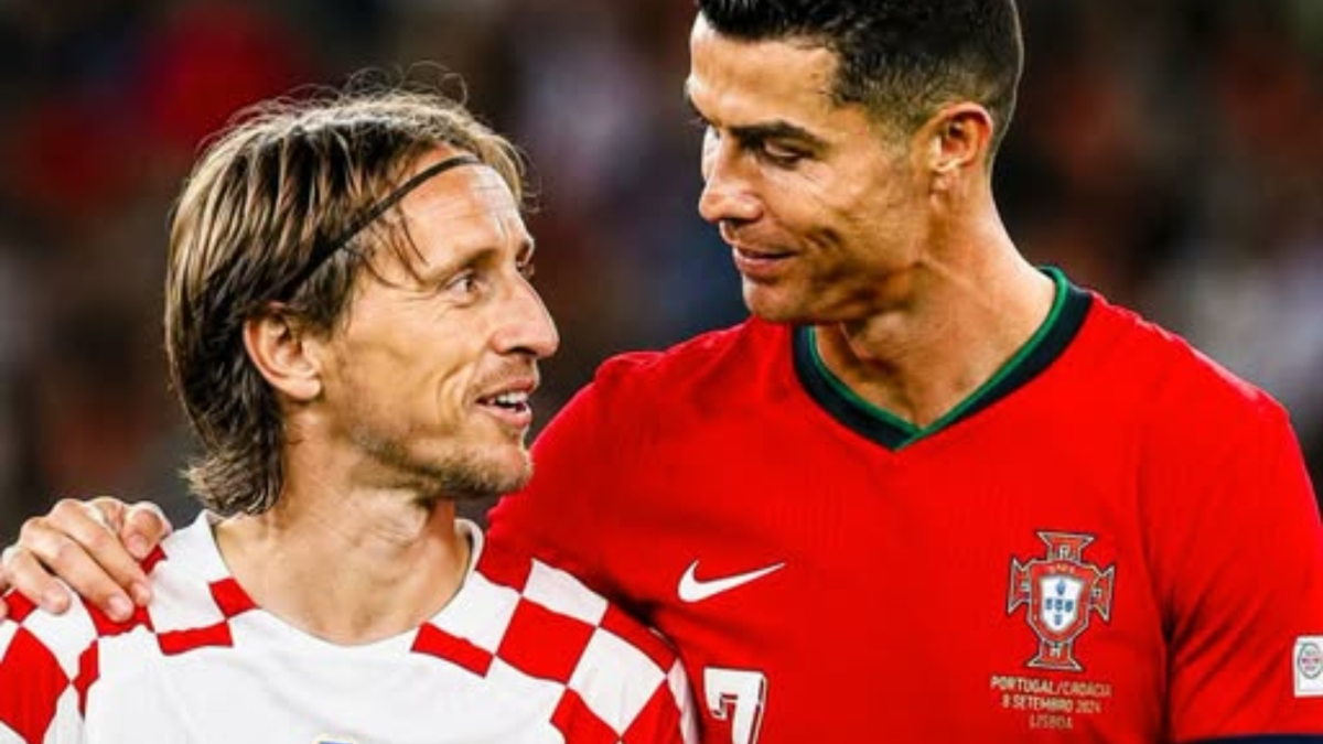 Un Cristiano vs Modric legendario