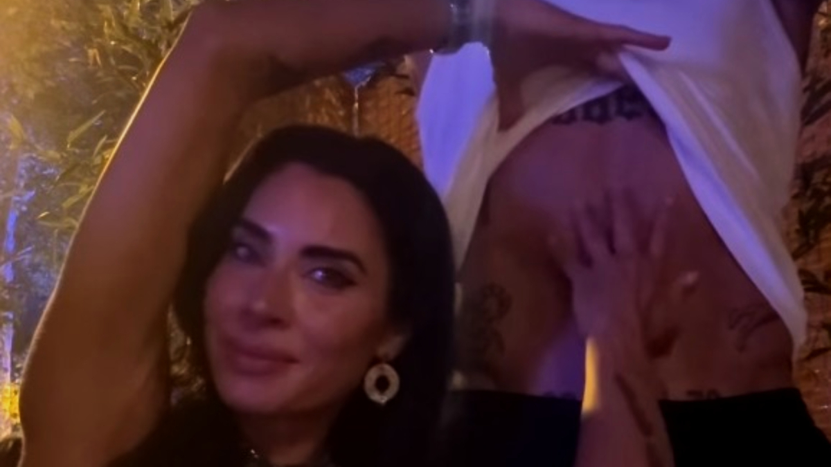 Pilar Rubio presume del espectacular six pack de Sergio Ramos en pleno concierto de Lenny Kravitz