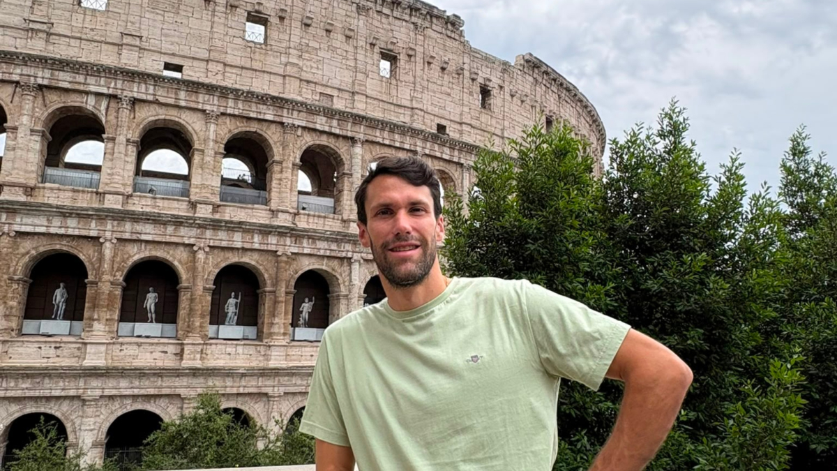 Pedraza, nueva vida en Roma