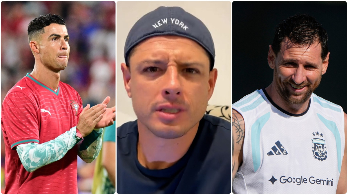 'Chicharito' se moja en el eterno debate: "Cristiano es Batman y Messi Superman, porque él nació con poderes"