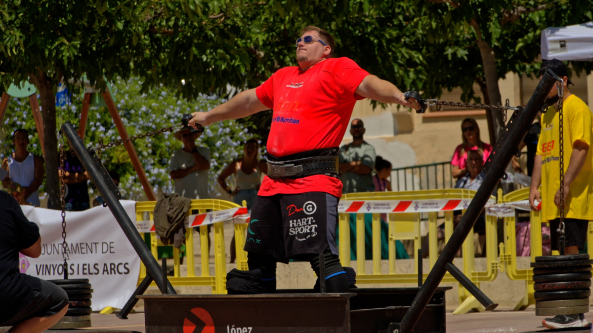 Gianluca Ardenghi gana el I torneo de la liga nacional de fuerza en Vinyols I Els Arcs