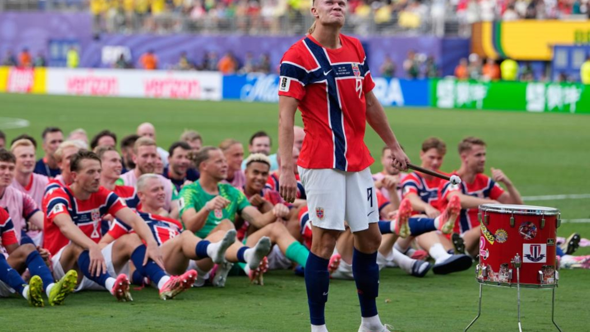 Haaland tiende a infinito: el único '9' que sostiene el gol por partido