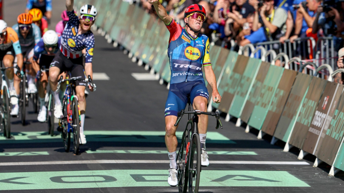 Pedersen coge el tren del Tour: show arrollador en Foix con Pogacar perdiendo el amarillo