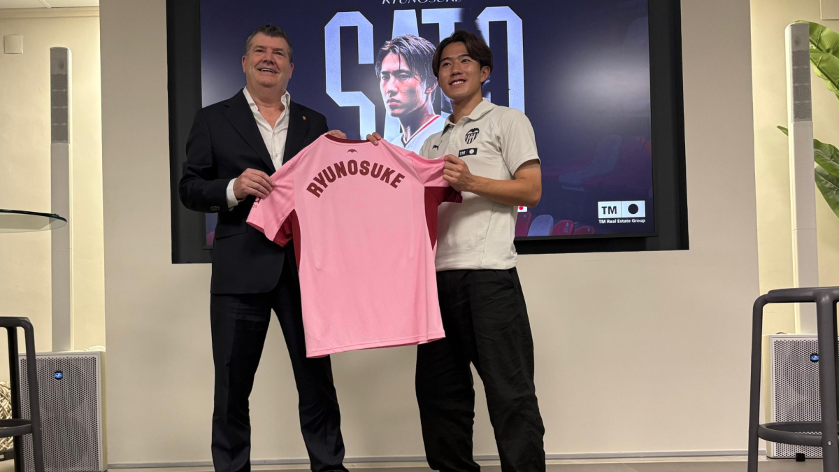 Ryunosuke Sato llega a Valencia con un objetivo: “Me gustaría ser como Take Kubo”